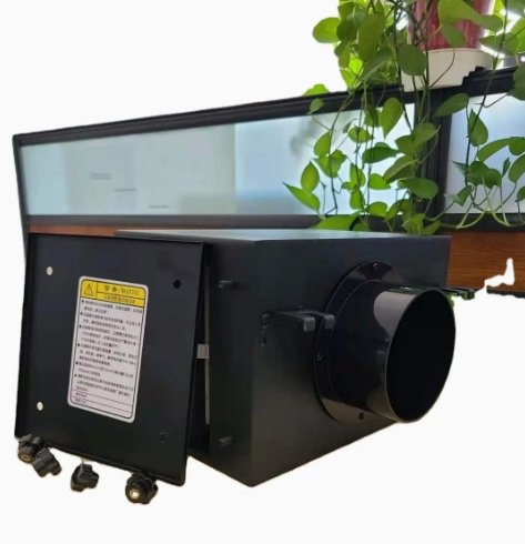 HEPA & Activated Carbon Inline Filter Box for Ventilation Systems