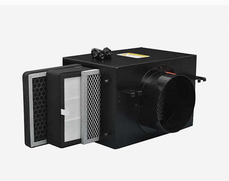 HEPA & Activated Carbon Inline Filter Box for Ventilation Systems