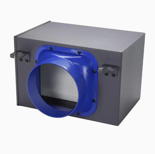 High Efficiency Inline HVAC Filter Box for Whole House Systems