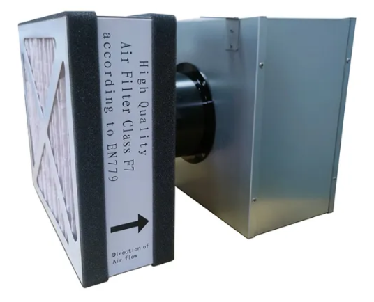 Large Air Volume HEPA Inline Filter Box Purification Unit