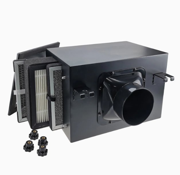 PM2.5 HEPA & Carbon Inline Filter Box for Fresh Air Systems